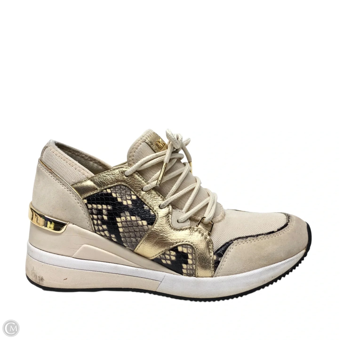 Shoes Designer By Michael Kors In Taupe, Size: 6