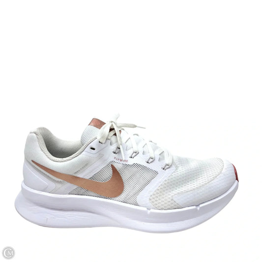 Shoes Athletic By Nike In White, Size: 9.5
