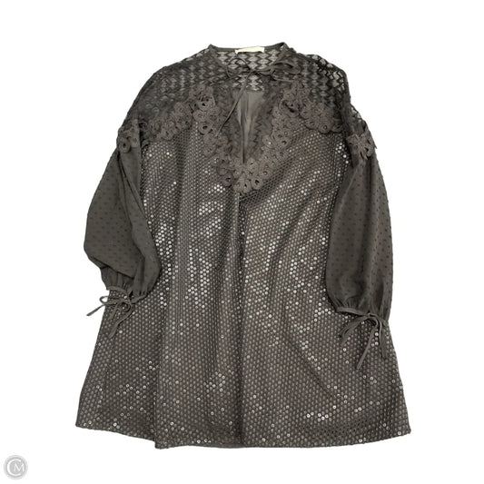 Tunic 3/4 Sleeve By Talulah In Black, Size: Xs