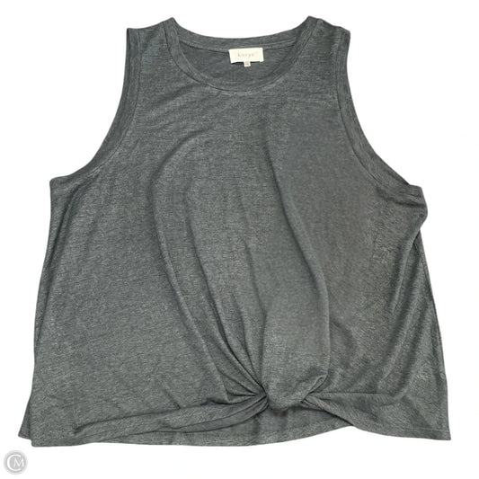 Top Sleeveless By Clothes Mentor In Blue, Size: 2x