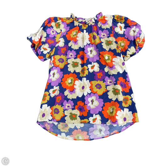 Top Short Sleeve By Entro In Animal Print, Size: S