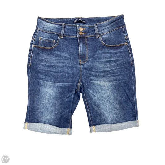 Shorts By Clothes Mentor In Blue Denim, Size: 14