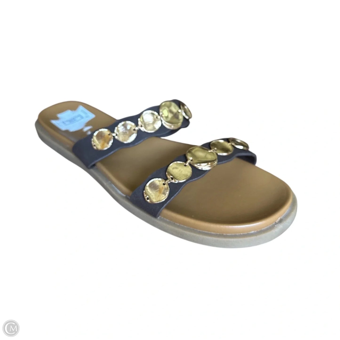 Sandals Flats By Cmc In Brown & Gold, Size: 11