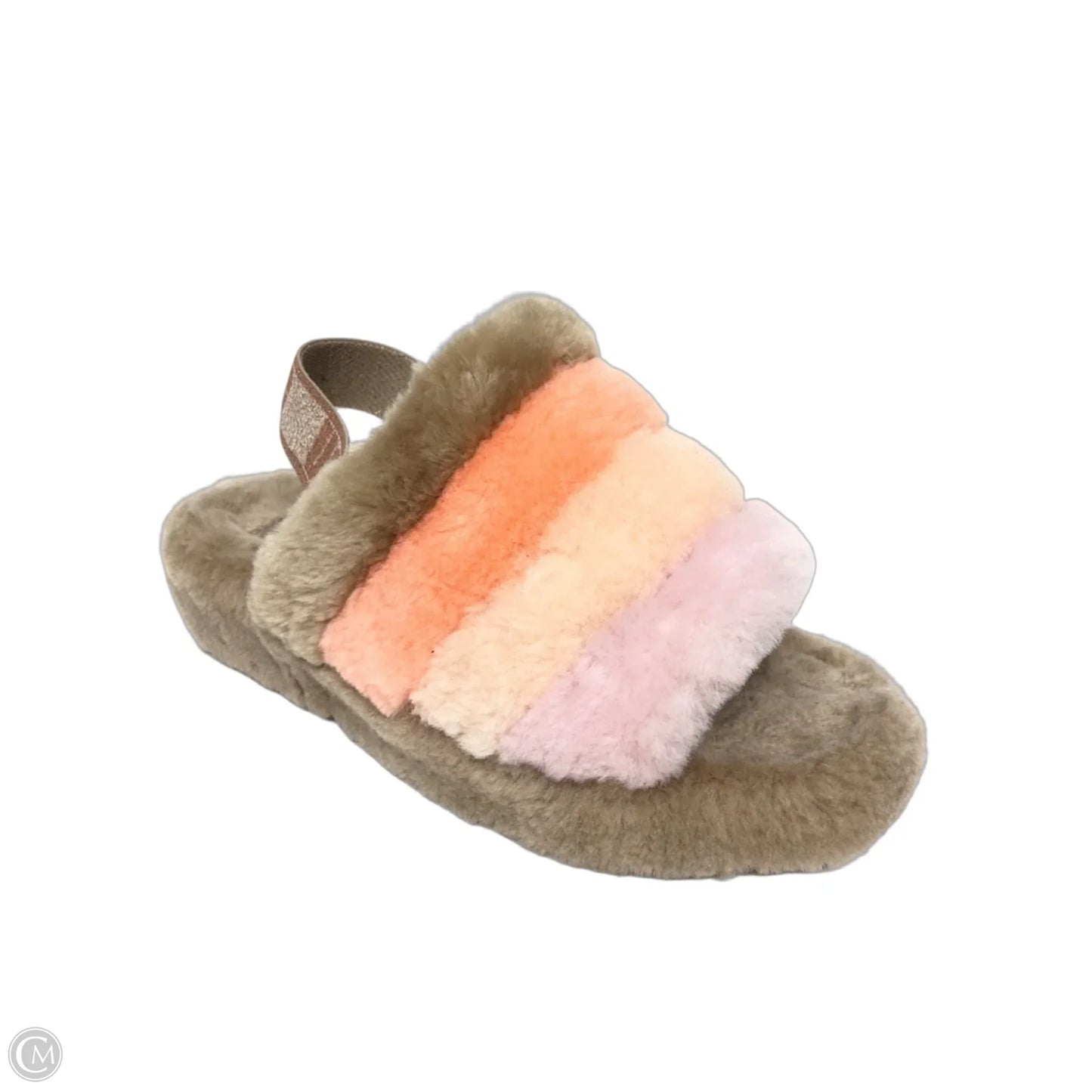 Slippers By Ugg In Brown & Pink, Size: 8