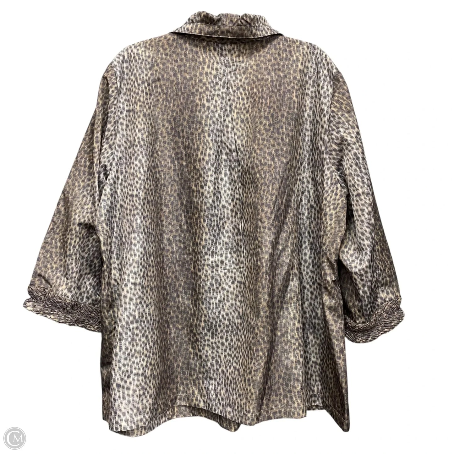 Jacket Other By Multiples In Animal Print, Size: 2x