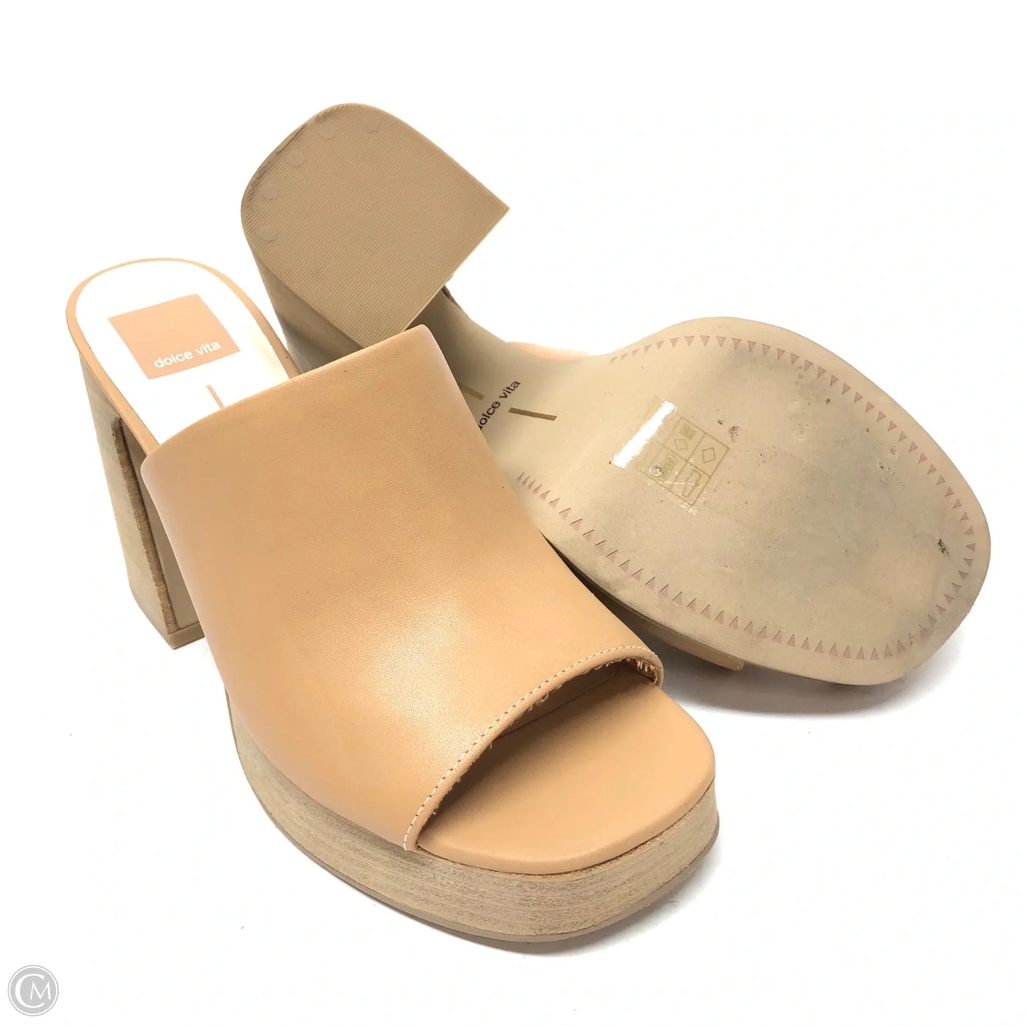 Shoes Heels Platform By Dolce Vita In Taupe, Size: 8.5
