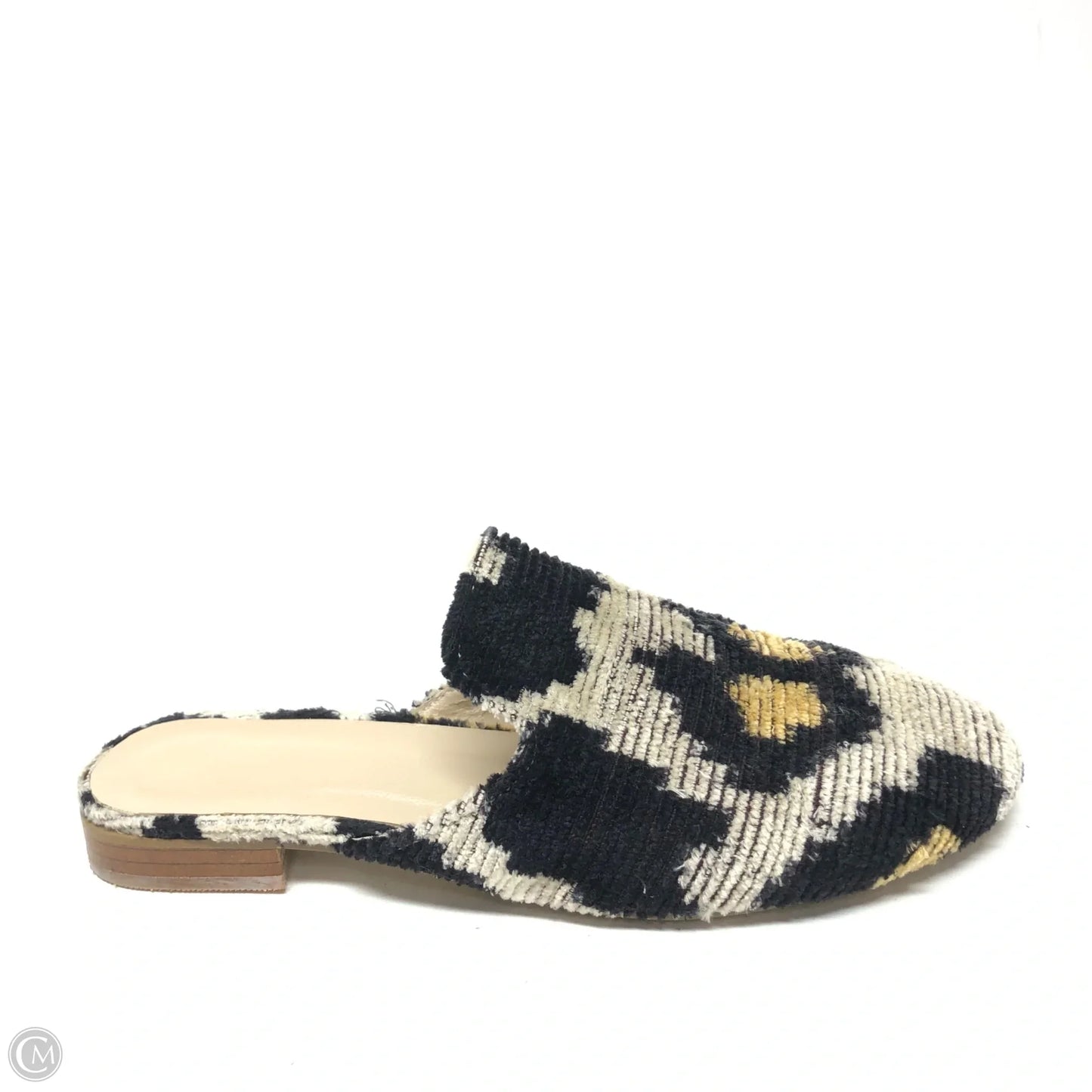 Shoes Flats By Cmb In Black & White, Size: 8.5