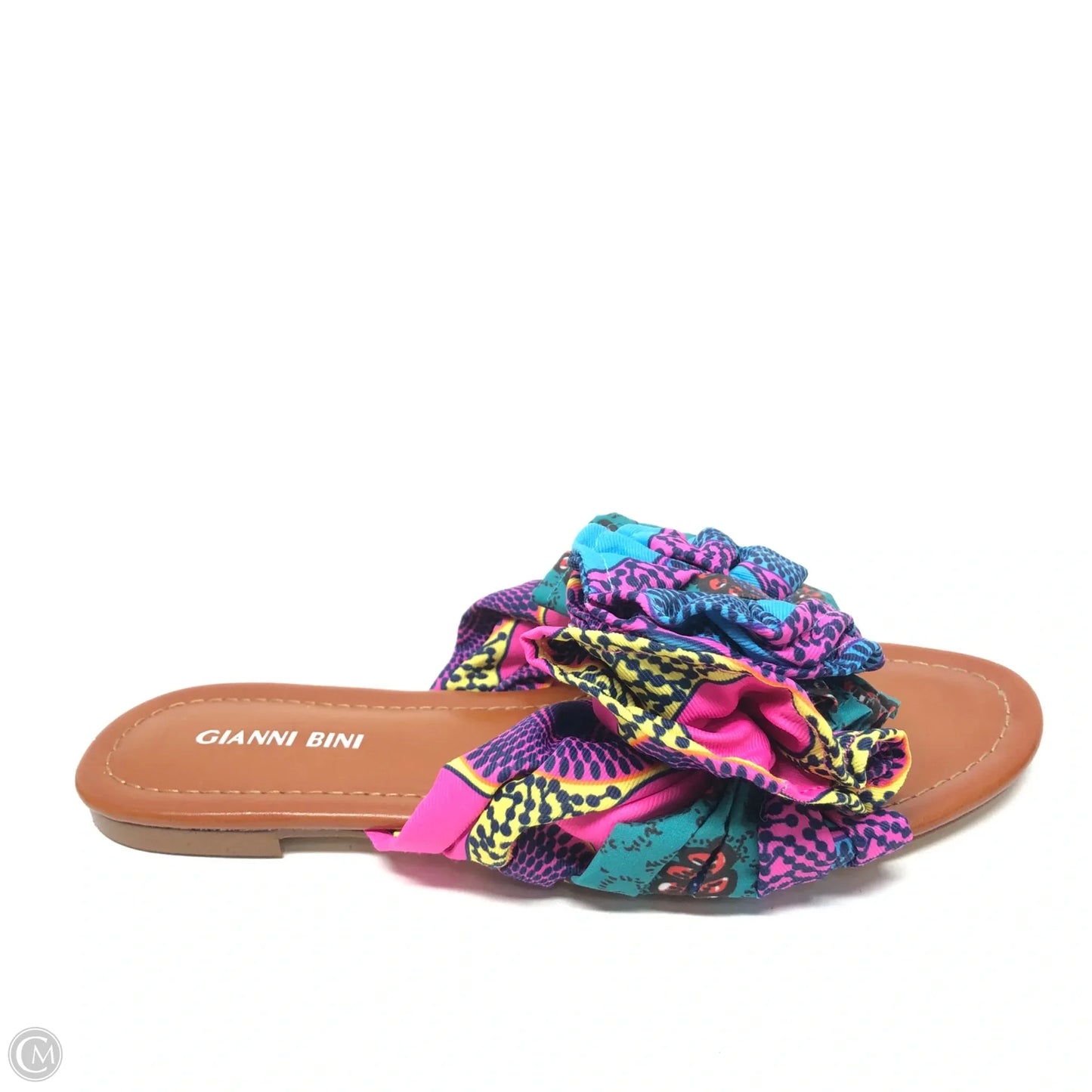 Sandals Flats By Gianni Bini In Multi-colored, Size: 8
