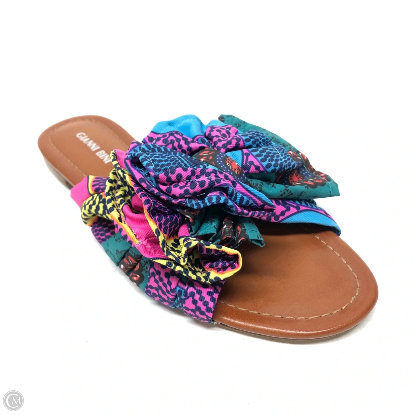 Sandals Flats By Gianni Bini In Multi-colored, Size: 8