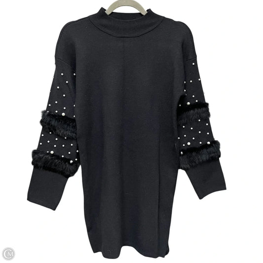 Dress Sweater By Cmb In Black, Size: Xs