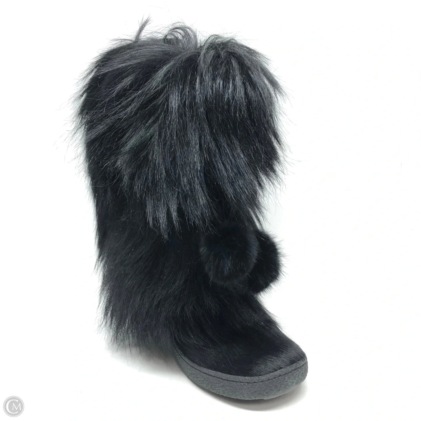 Boots Mid-calf Flats By Pajar In Black, Size: 6.5