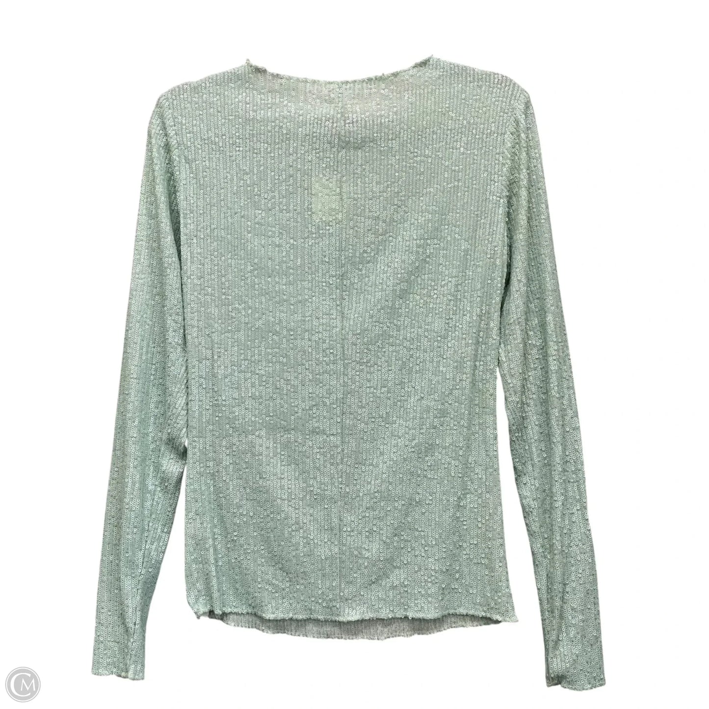 Top Long Sleeve By Free People In Green, Size: S