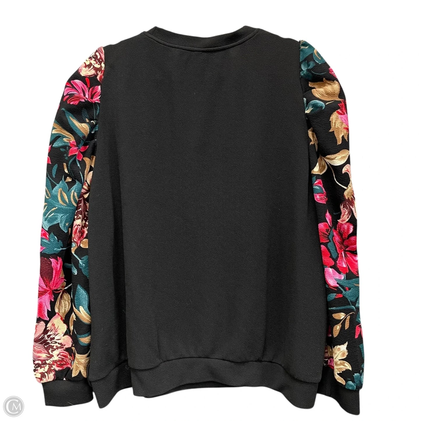 Top Long Sleeve By Emery Rose In Black, Size: 3x