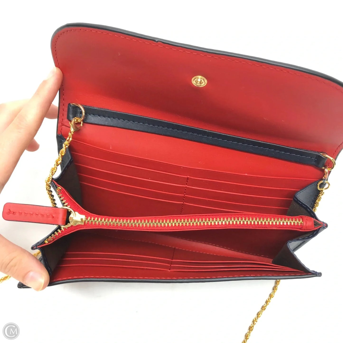 Crossbody Leather By La Portegna, Size: Small