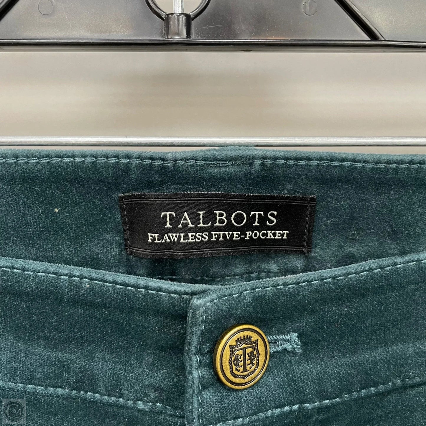Pants Corduroy By Talbots In Teal, Size: 10