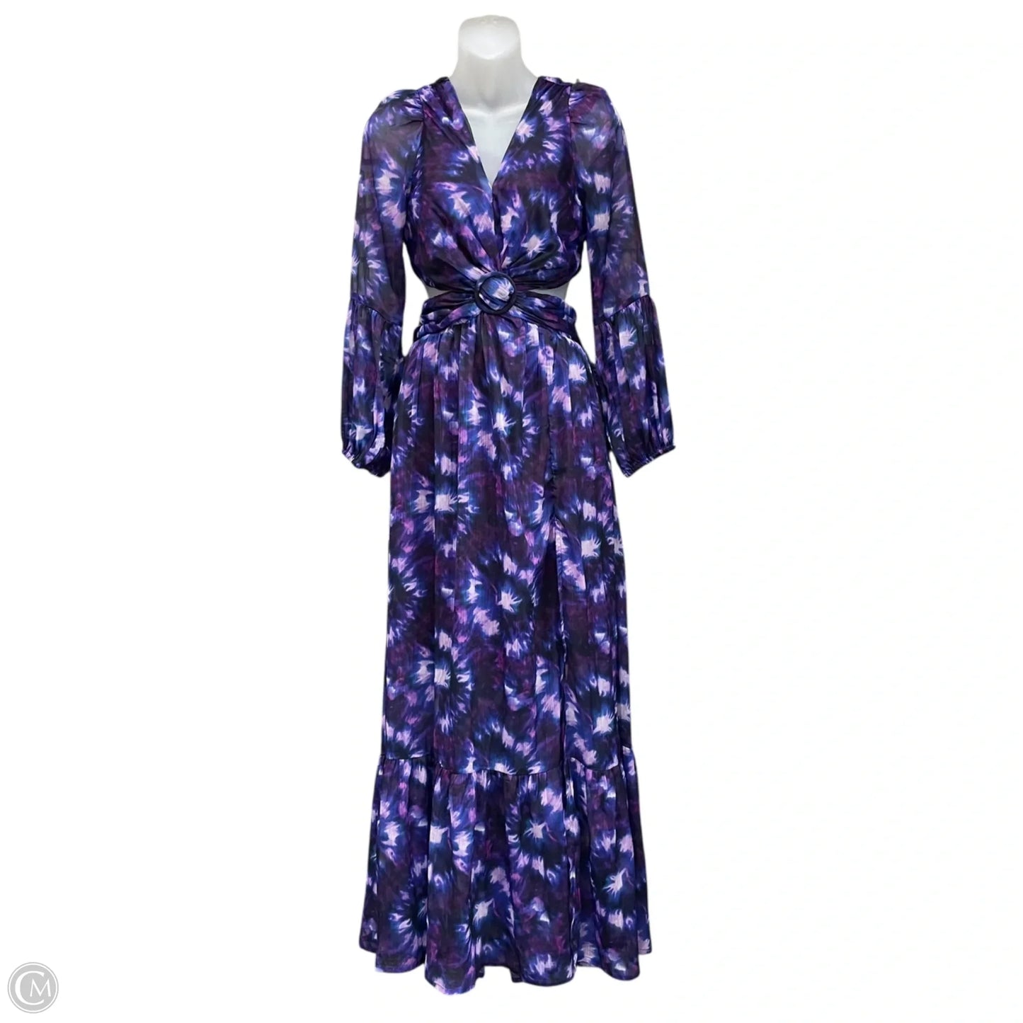 Dress Casual Maxi By Cmb In Purple, Size: S