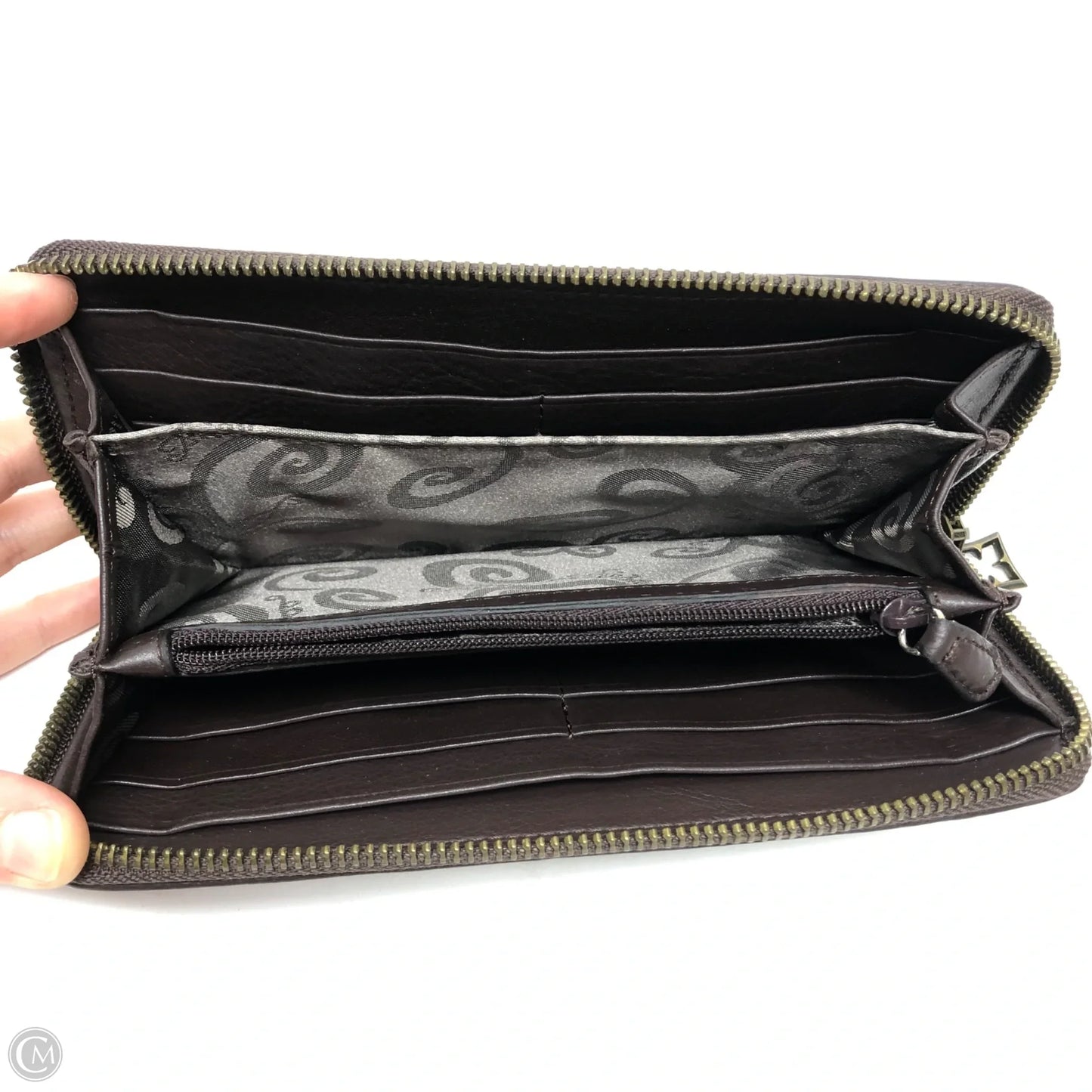 Wallet Leather By Brighton, Size: Medium