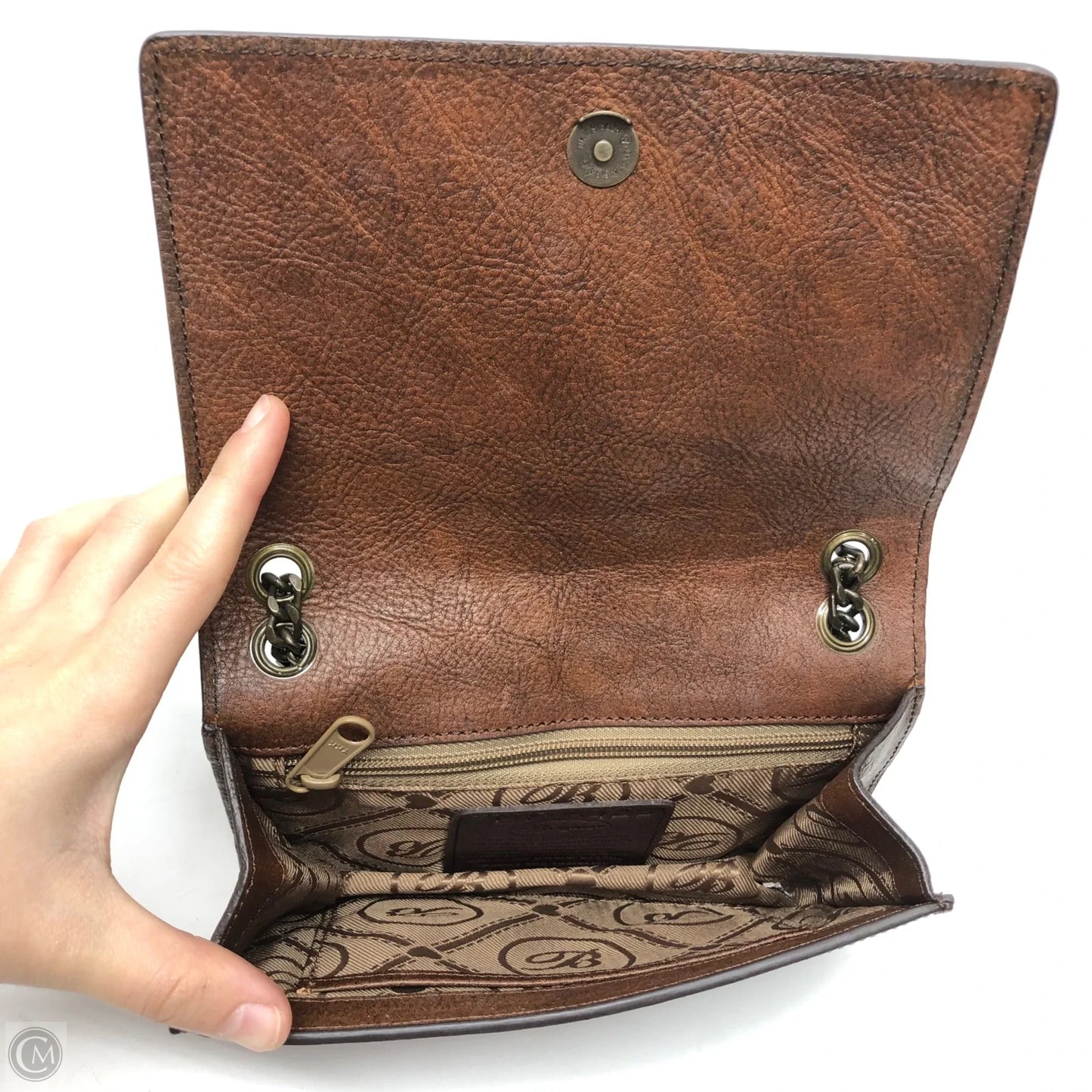 Crossbody Leather By Brighton, Size: Small
