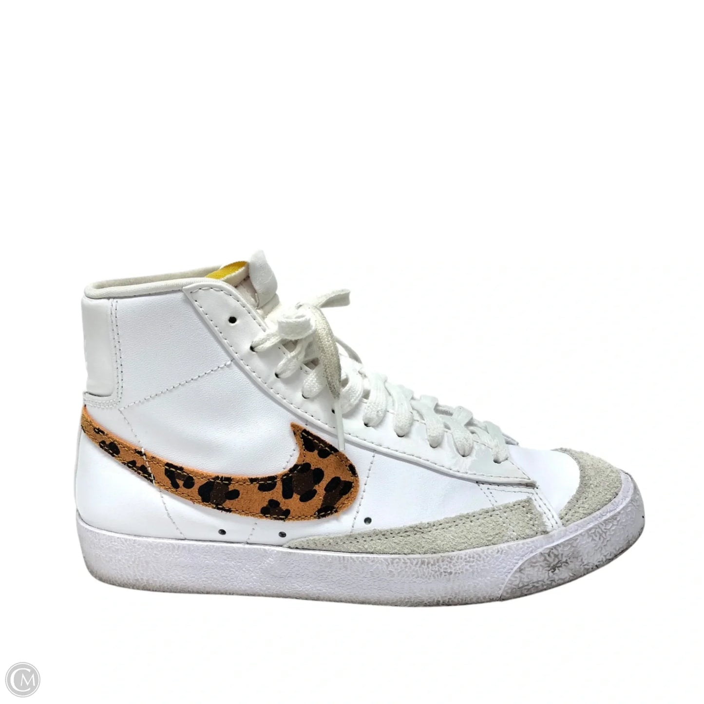 Shoes Athletic By Nike In White, Size: 6.5