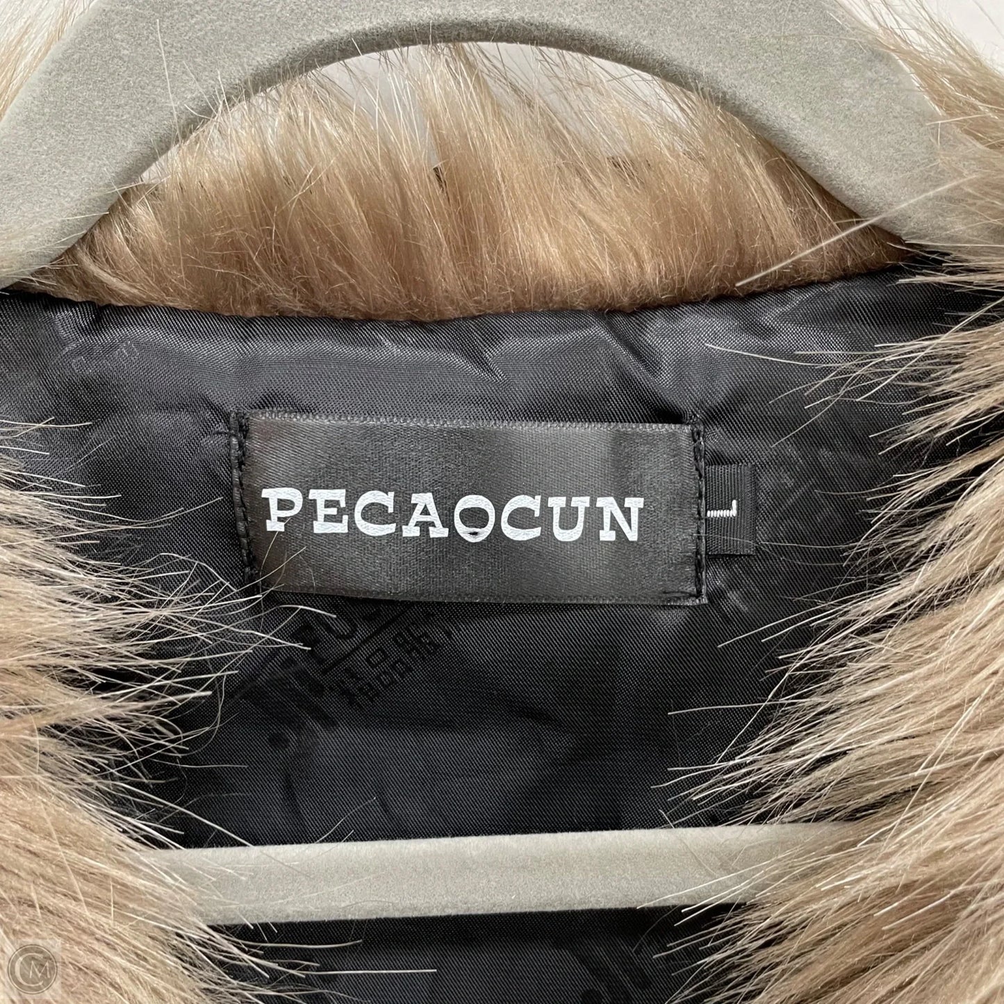 Vest Faux Fur & Sherpa By Cmc In Brown, Size: L