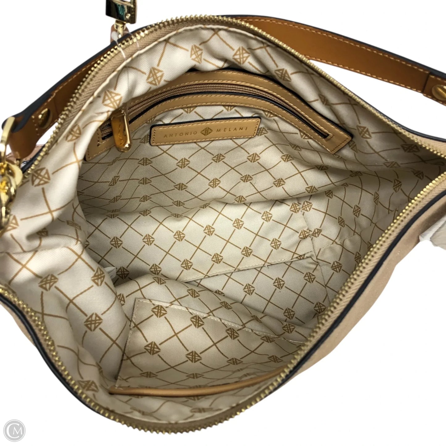 Handbag Leather By Antonio Melani, Size: Medium