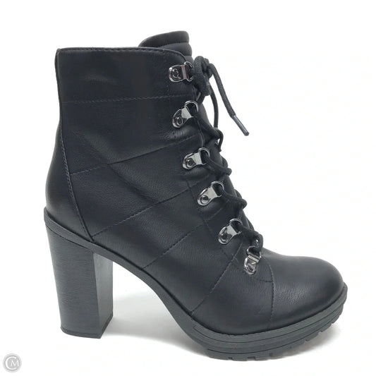Boots Ankle Heels By Gianni Bini In Black, Size: 7.5