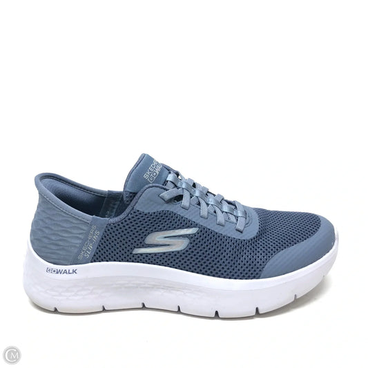 Shoes Athletic By Skechers In Blue, Size: 6.5