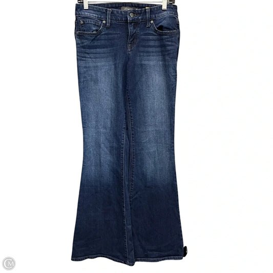 Jeans Flared By Level 99 In Blue Denim, Size: 6