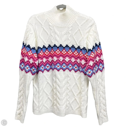 Sweater By St Johns Bay In Multi-colored, Size: L