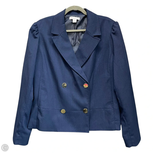 Blazer By Liz Claiborne In Navy, Size: 18