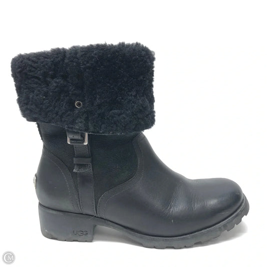 Boots Designer By Ugg In Black, Size: 8.5