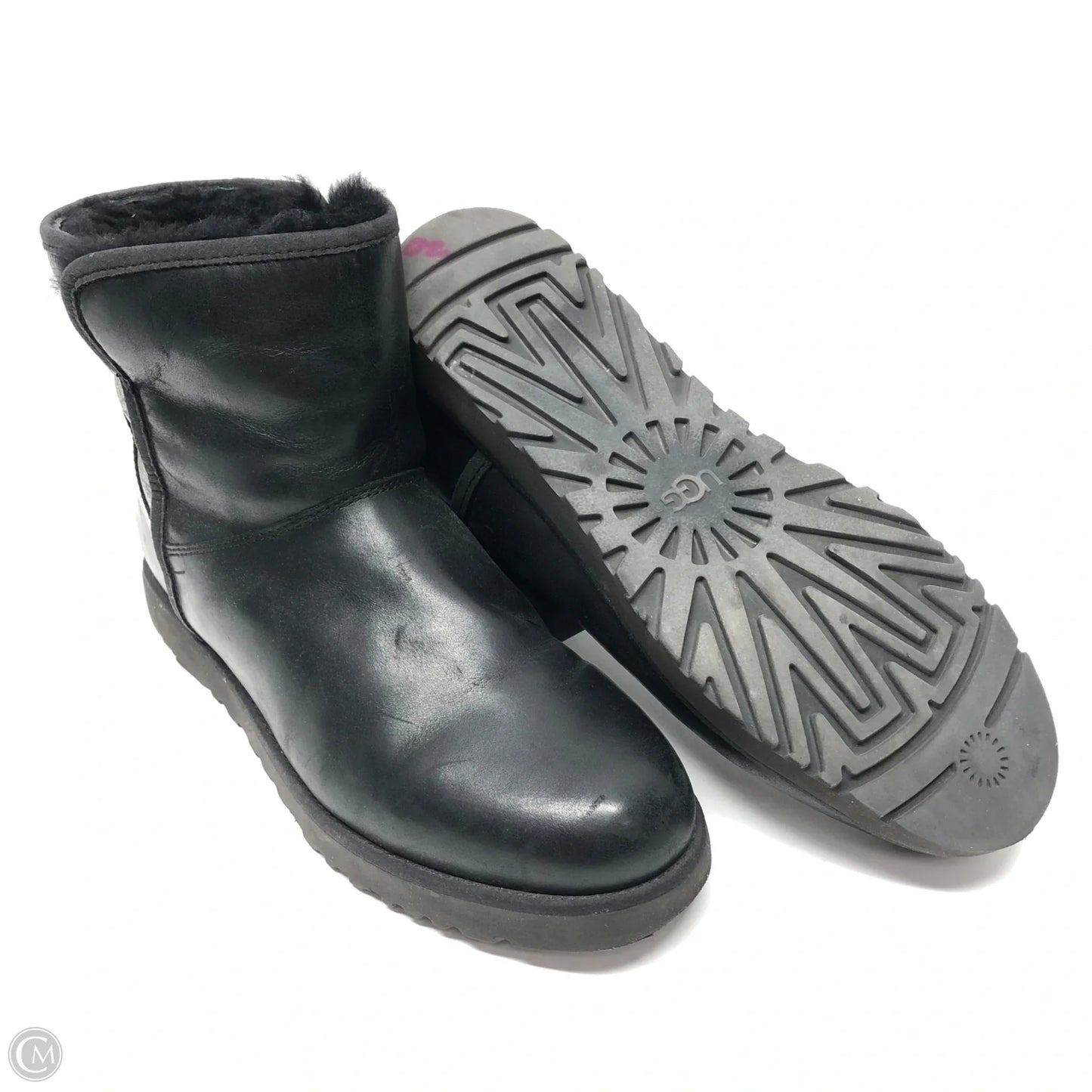Boots Designer By Ugg In Black, Size: 9