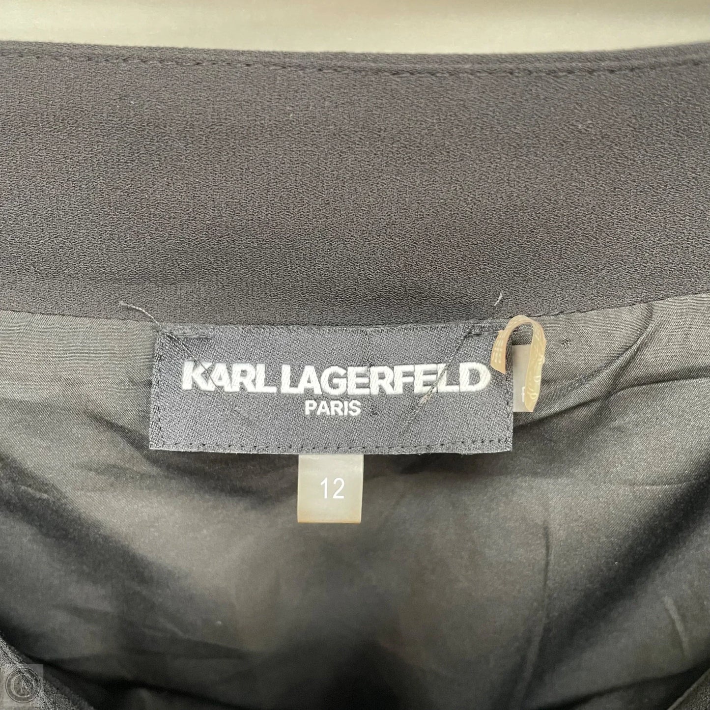 Skirt Designer By Karl Lagerfeld In Black, Size: 12