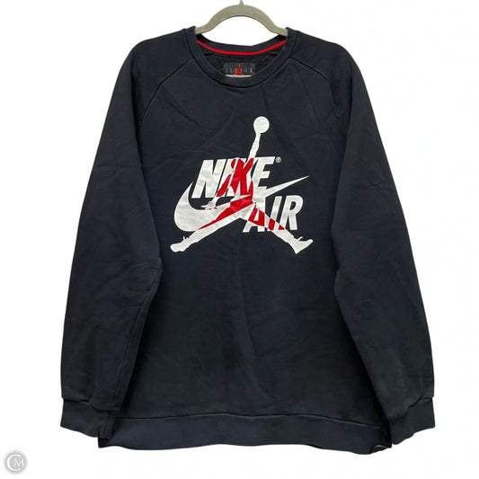 Sweatshirt Crewneck By Nike In Black, Size: Xl