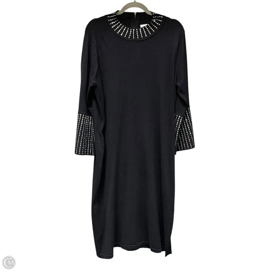 Dress Sweater By Calvin Klein In Black, Size: 2x