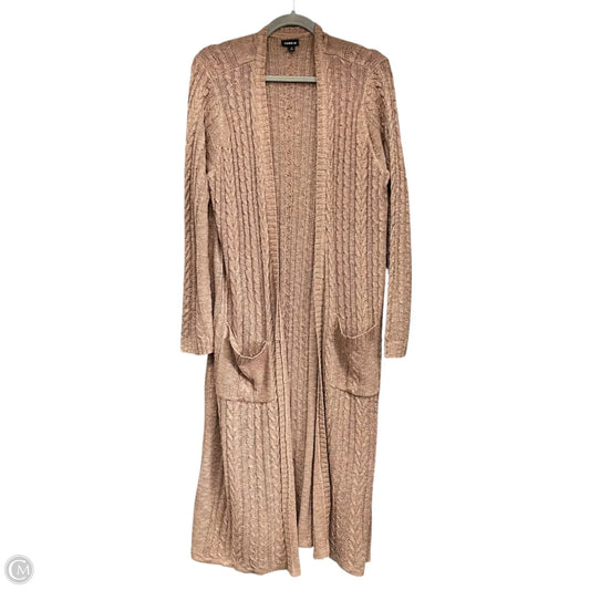 Sweater Cardigan By Torrid In Brown, Size: 2x