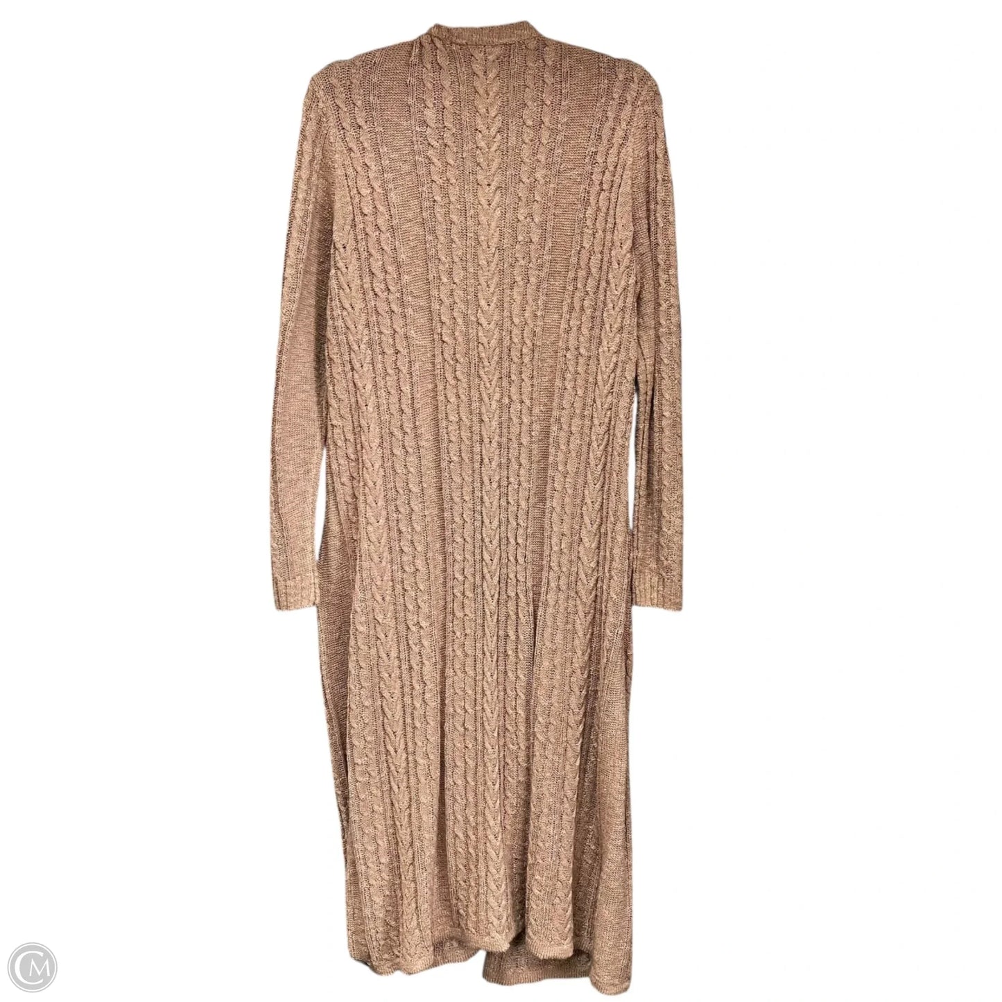 Sweater Cardigan By Torrid In Brown, Size: 2x