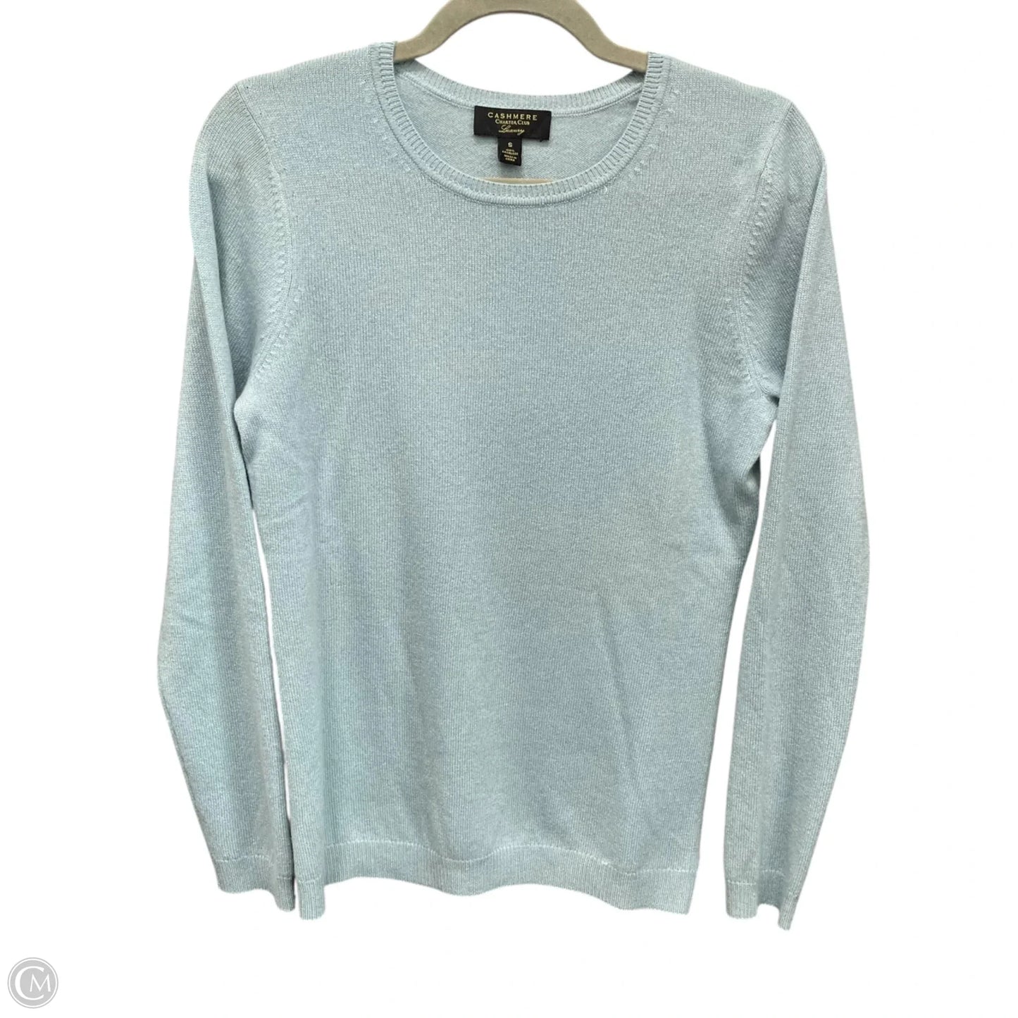 Sweater Cashmere By Charter Club In Blue, Size: S