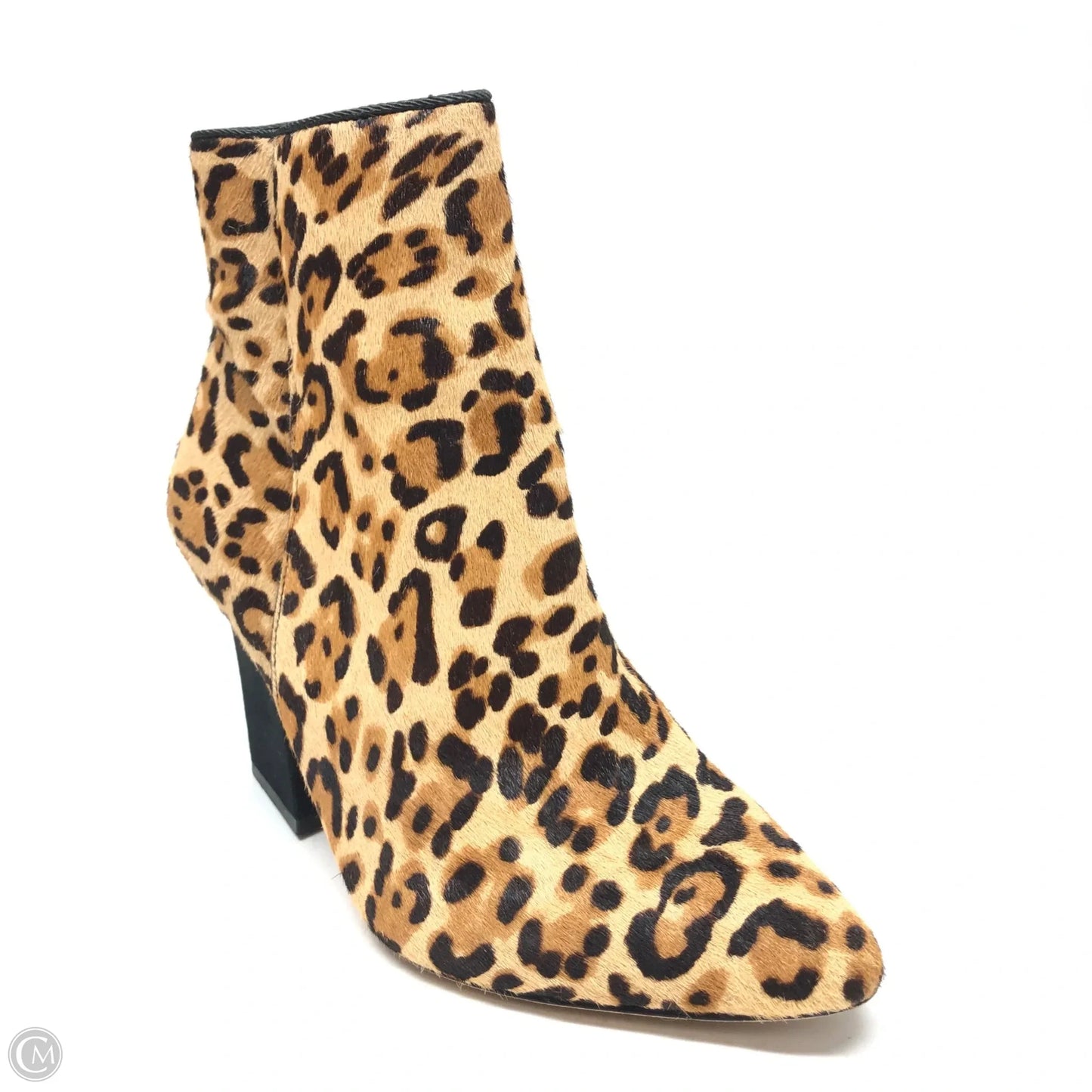 Boots Ankle Heels By Antonio Melani In Leopard Print, Size: 8