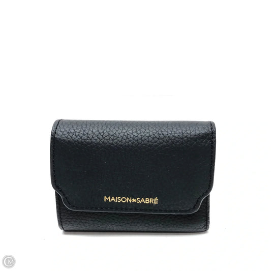 Wallet Leather By Maison de SABRE, Size: Small