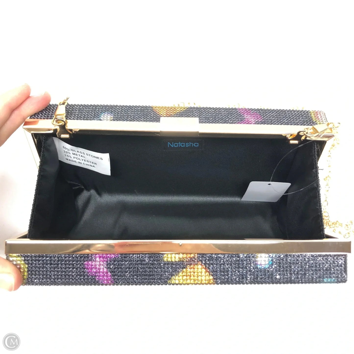 Crossbody Designer By Natasha, Size: Medium