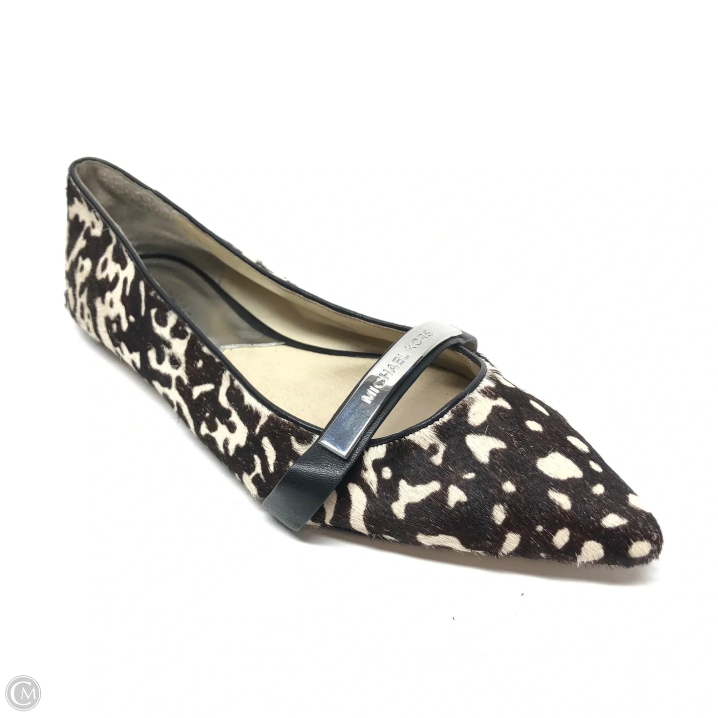 Shoes Flats By Michael By Michael Kors In Animal Print, Size: 7.5