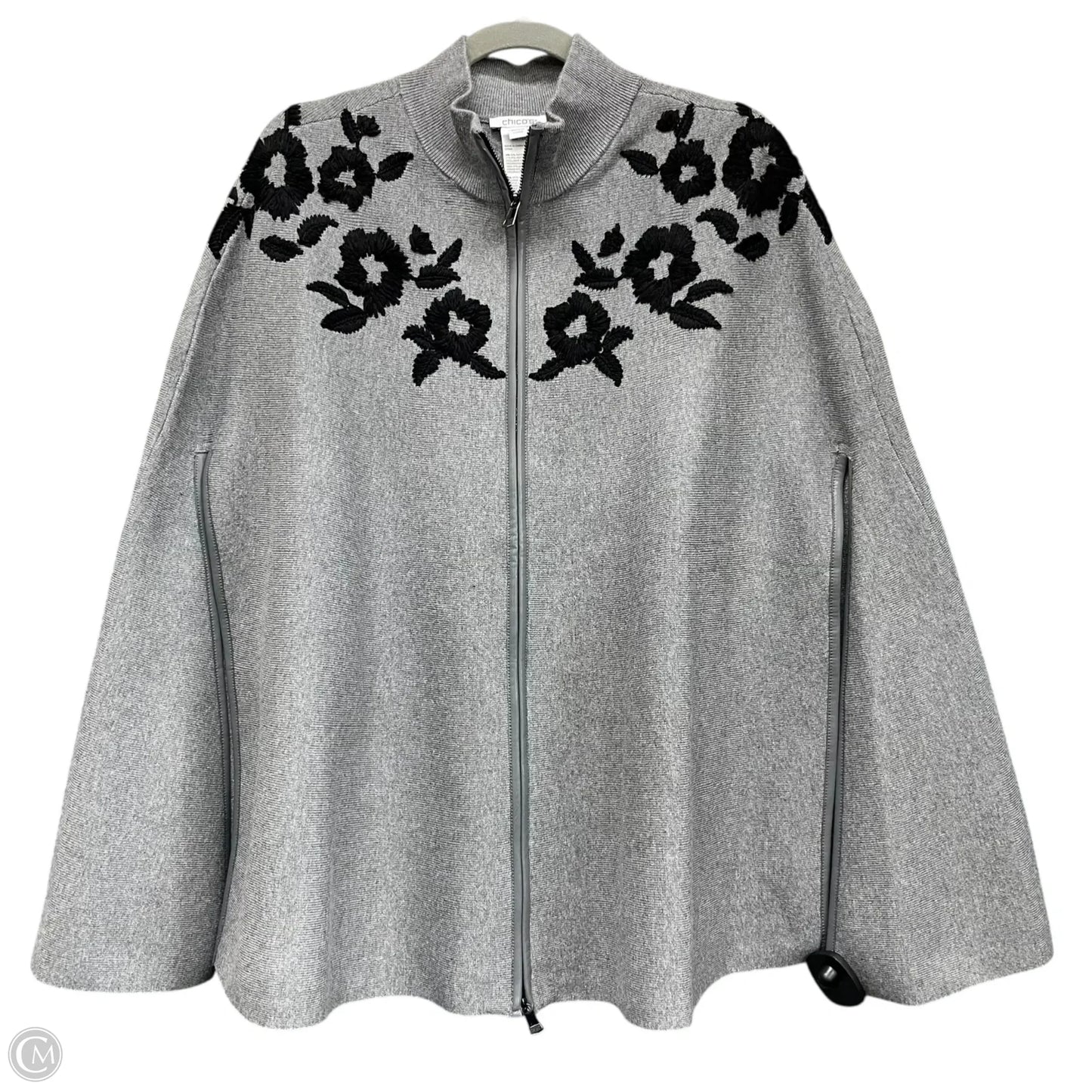 Shawl By Chicos In Grey, Size: L