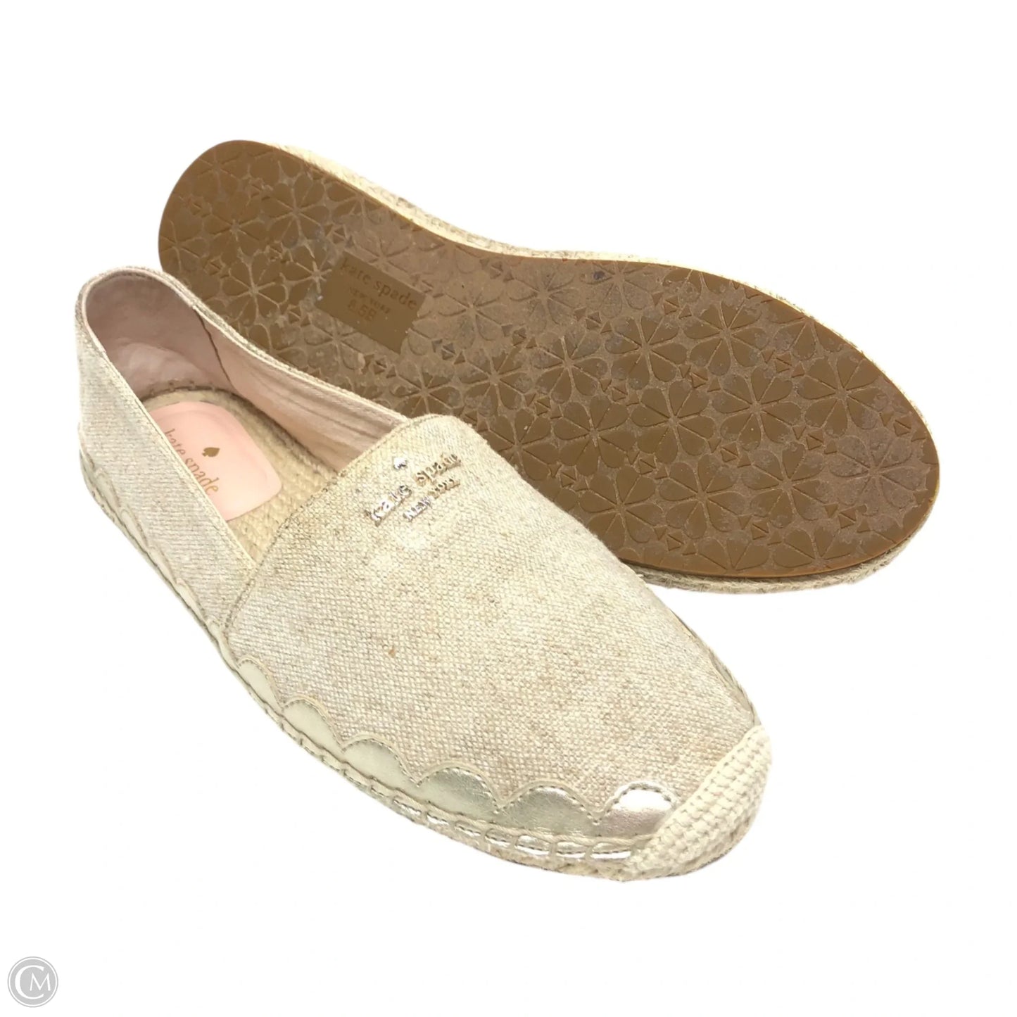 Shoes Designer By Kate Spade In Beige, Size: 8.5