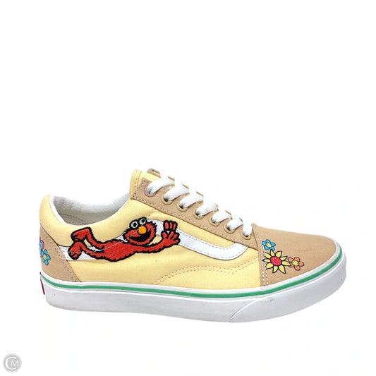 Shoes Sneakers By Vans In Yellow, Size: 8.5