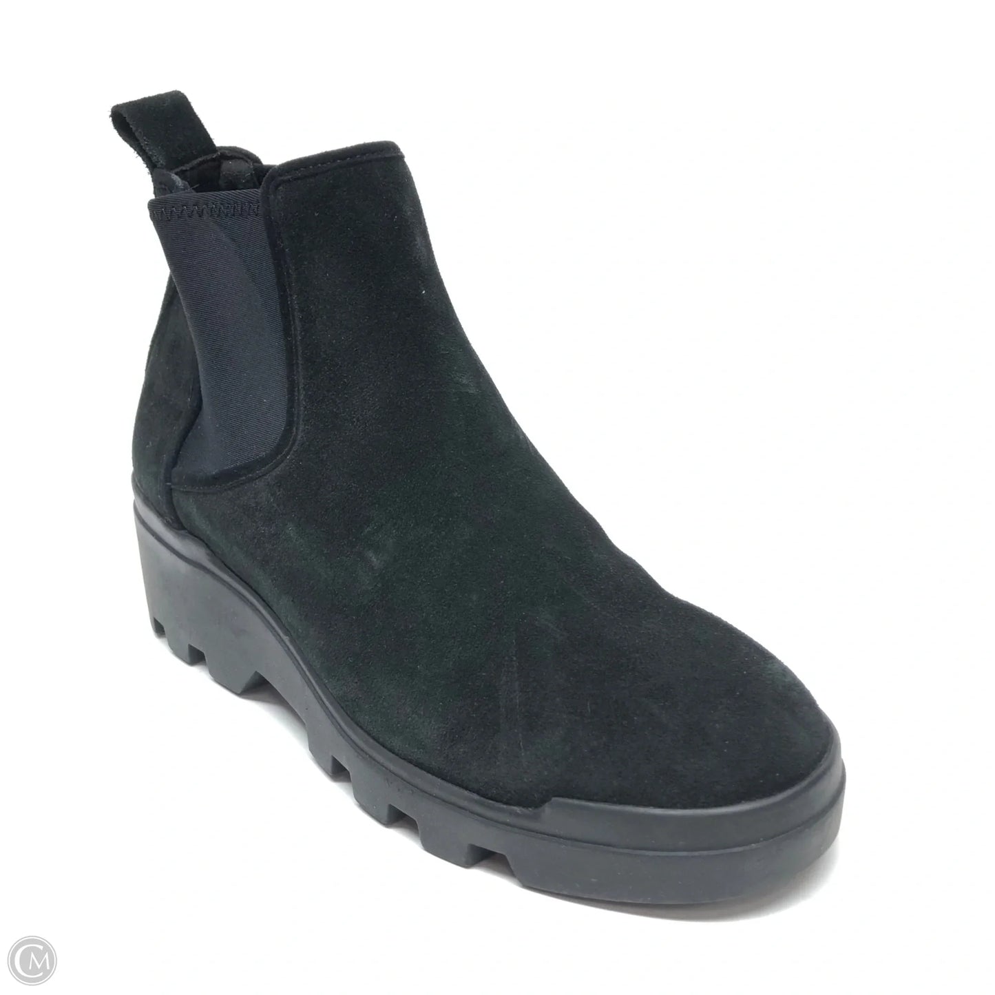 Boots Ankle Heels By Eileen Fisher In Black, Size: 6