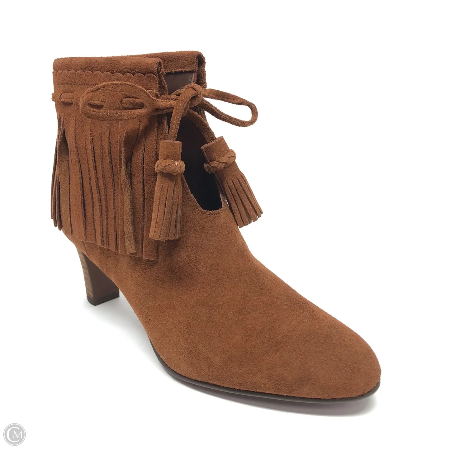 Boots Designer By See By Chloe In Brown, Size: 9.5