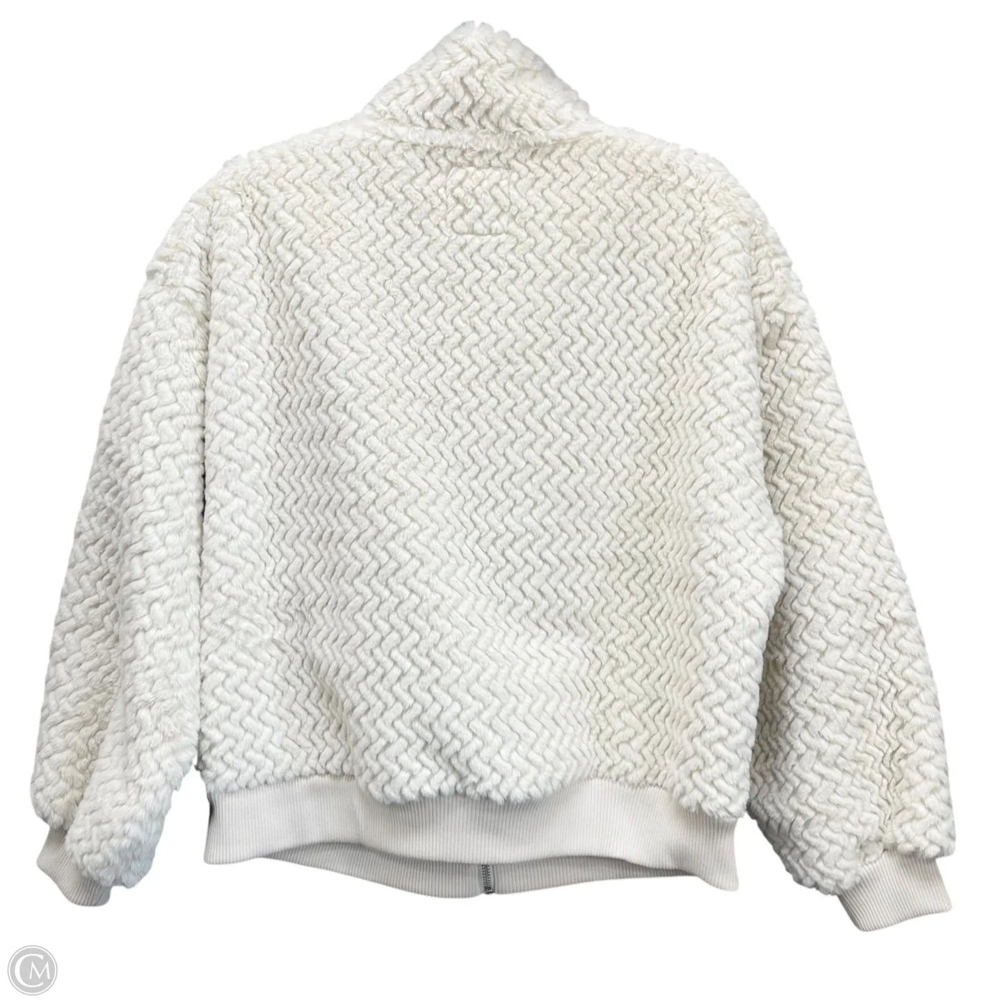 Jacket Faux Fur & Sherpa By Abercrombie And Fitch In Beige, Size: S