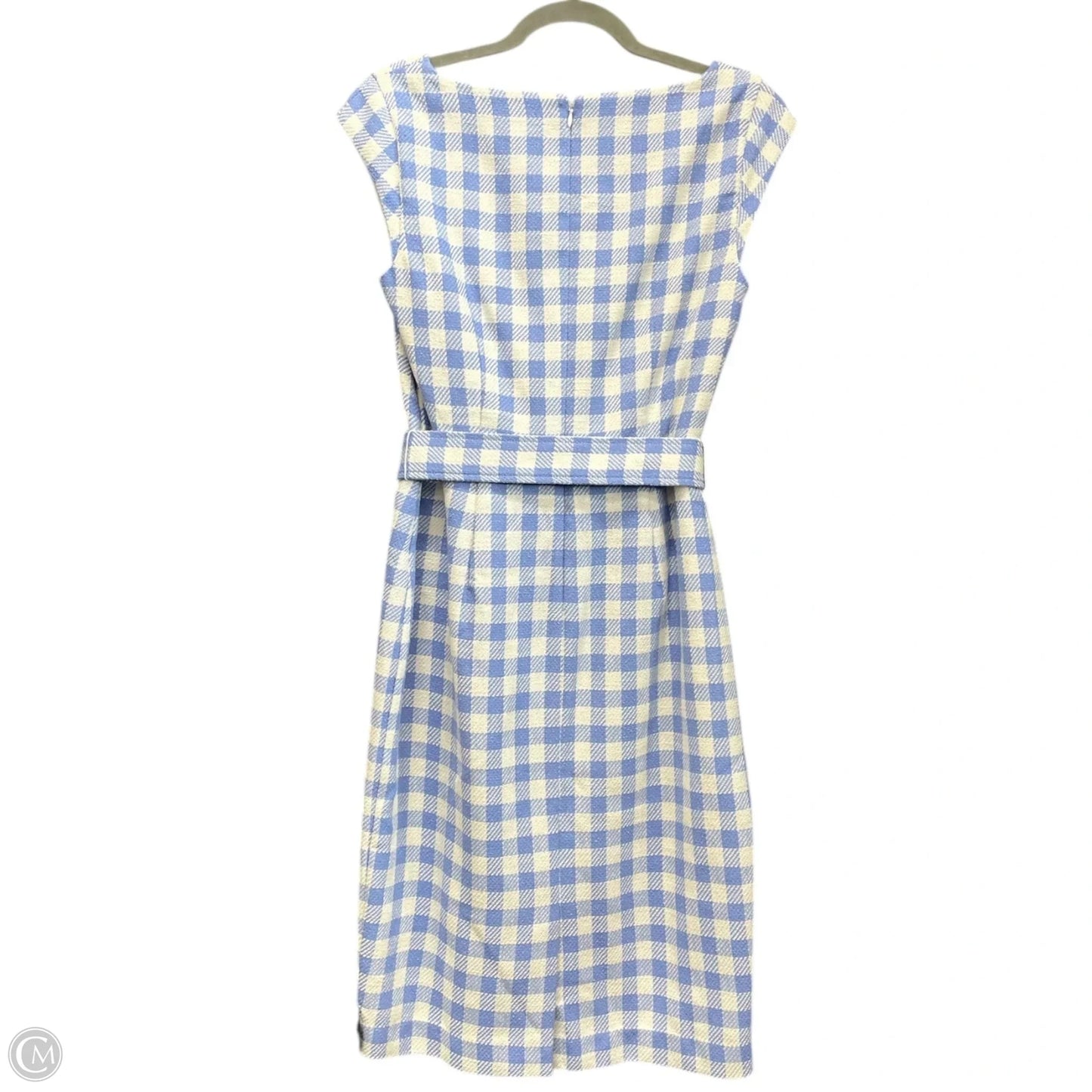 Dress Casual Short By Ann Taylor In Blue & White, Size: 4