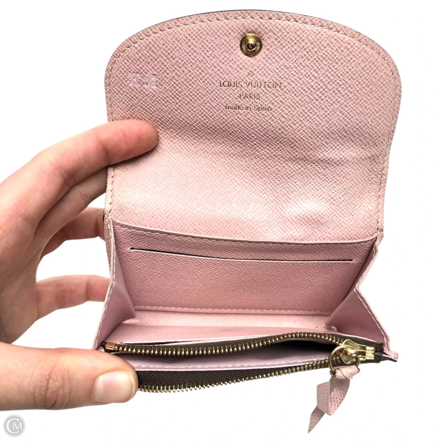 Wallet Luxury Designer By Louis Vuitton, Size: Small